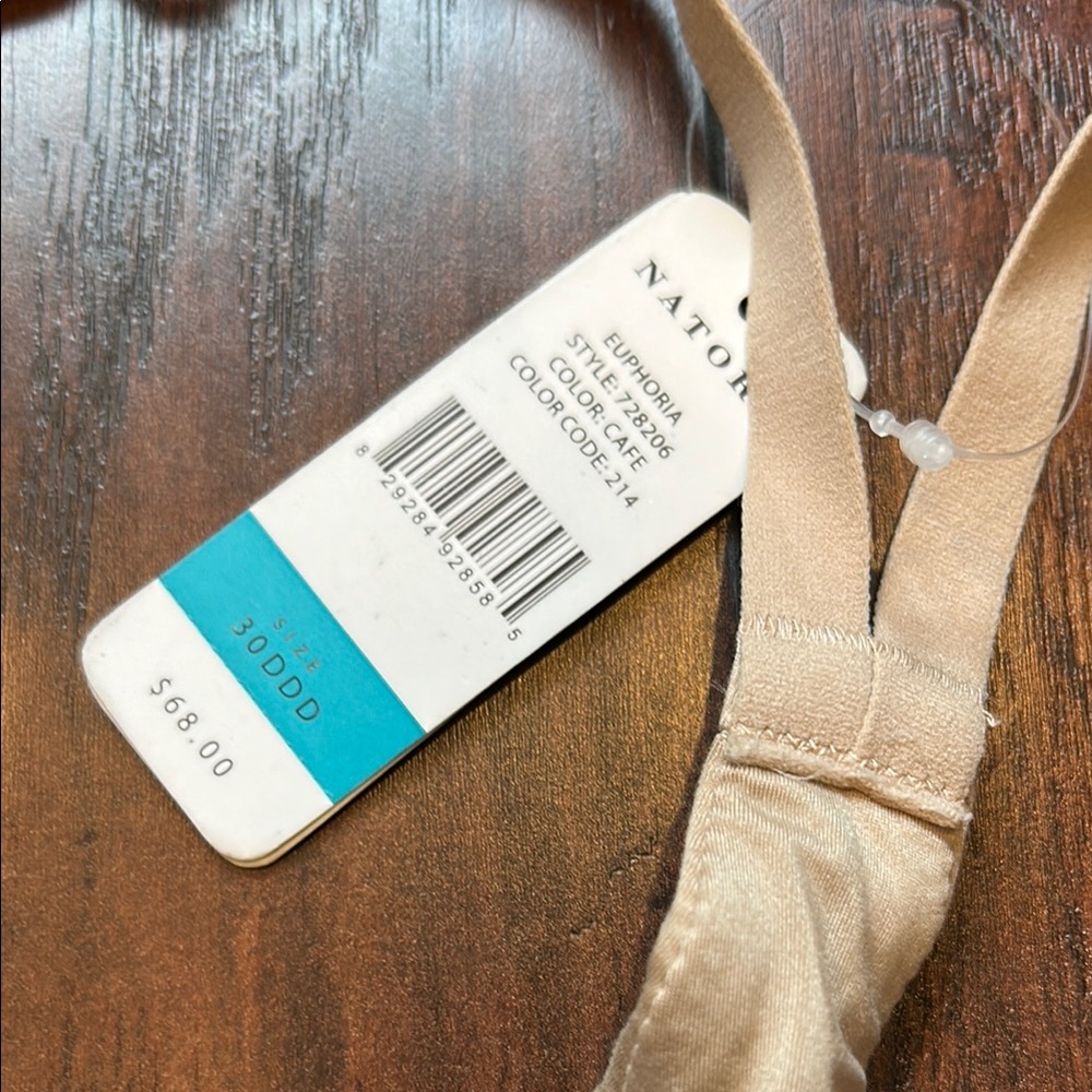 Natori Tan Seamless Bra with Adjustable Straps - Picture 5 of 7